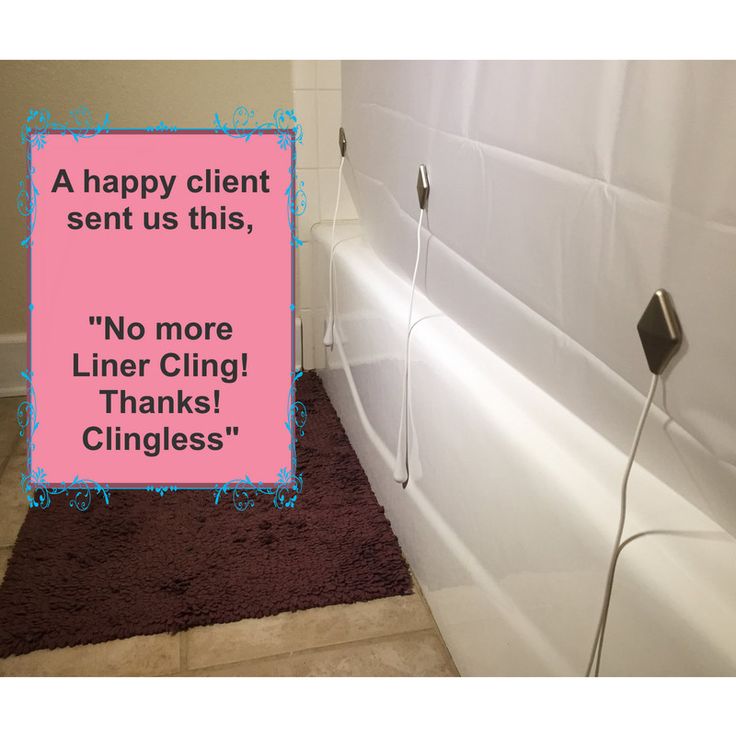 Shower Curtain Weights that actually work! Shower