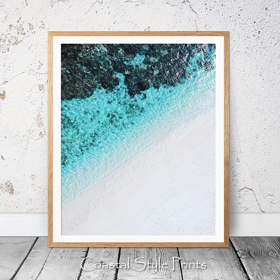 Coastal Decor Beach Wall Art Beach Decor Resin Ocean Whimsical
