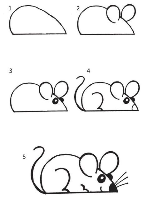 How To Draw 10 Different Cartoon Animals - Brighter Craft | Cute ...