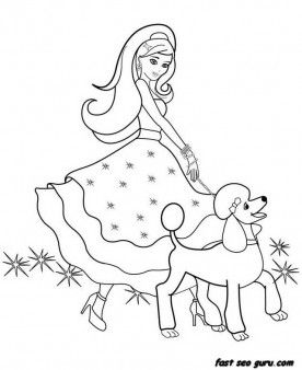 printable beautiful barbie coloring pages printable coloring pages for kids - Barbie Coloring Pages Print printable beautiful barbie coloring pages printable coloring pages for kids - Barbie Coloring Pages Print