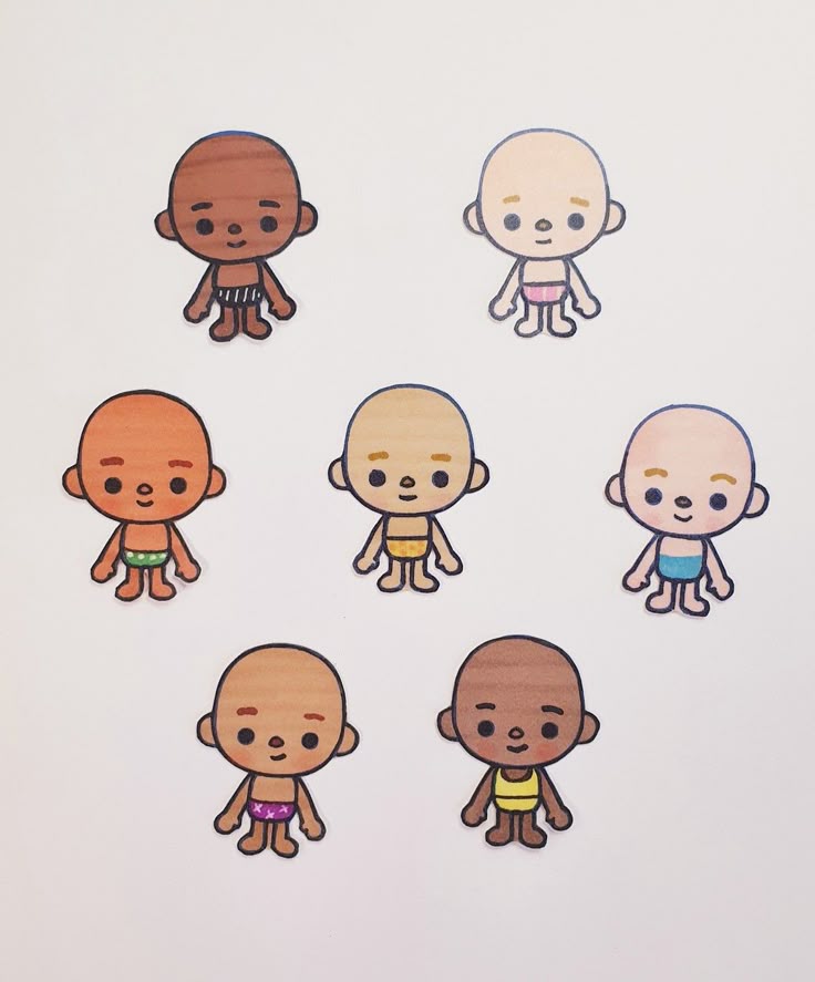 Toca Boca Toddlers Paperdoll DIY Toca Boca Toddlers Paperdoll DIY