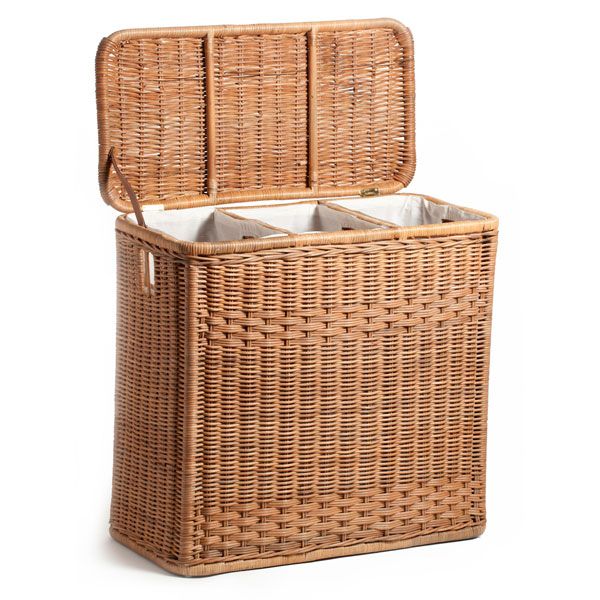 Best 25 Wicker Laundry Hamper Ideas On Pinterest 3 Compartment Wicker Laundry Hamper