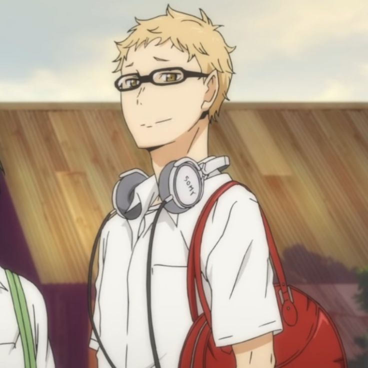 Tsukishima Kei ⎙ | Gambar karakter, Gambar