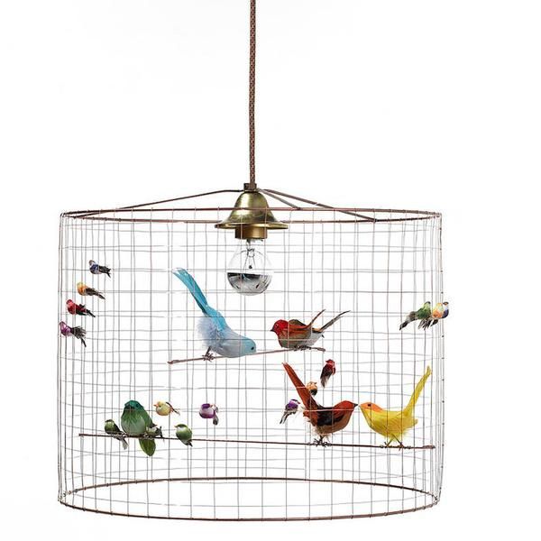 17 Best Bird Cage Chandelier La Volière Lighting Images On La Volière Small Birdcage Pendant By Mathieu Challières Beaumonde