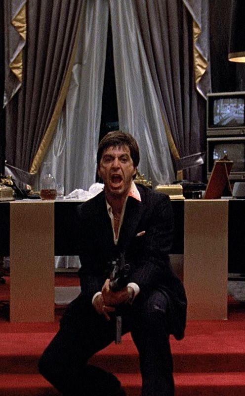 Al Pacino in Scarface 1983 | Scarface movie, Scarface, Film aesthetic