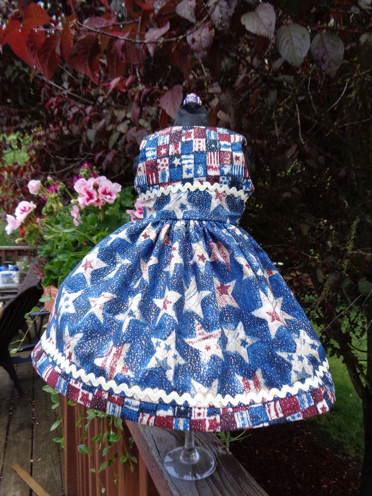 Independence Day Dress handmade for 18″ Dolls. Made in USA fits American Girl, Our Generation Dolls Independence Day Dress handmade for 18″ Dolls. Made in USA fits American Girl, Our Generation Dolls