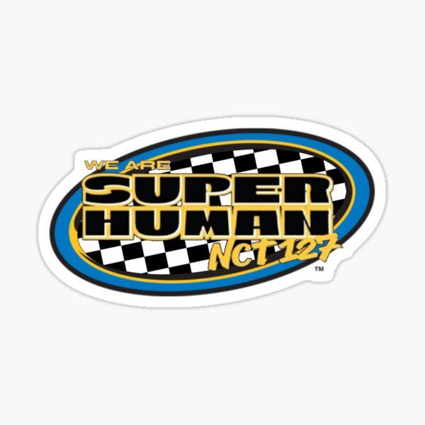 neozone nct punch checkerboard sticker by blueorangeade