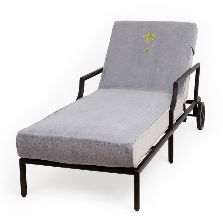 gray lounge chair covers