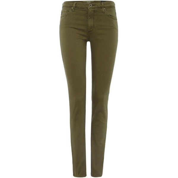 The 25+ Best Green Skinny Jeans Ideas On Pinterest Green AG Jeans Prima cigarette jean in Sulfur Olive Night ($220) ❤ liked on Polyvore · Olive Skinny JeansOlive Green ... - The 25+ Best Green Skinny Jeans Ideas On Pinterest Green