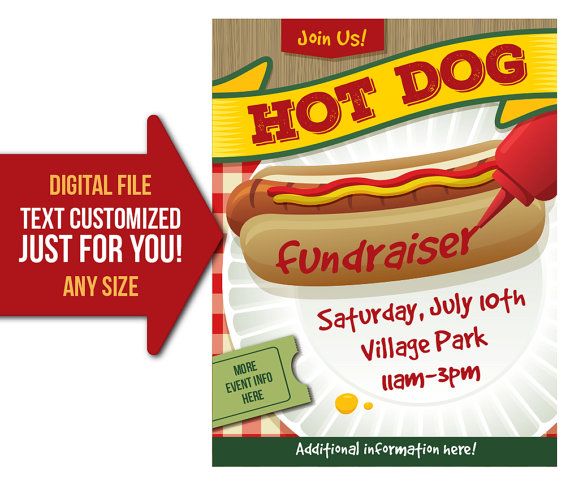 fundraser flyers