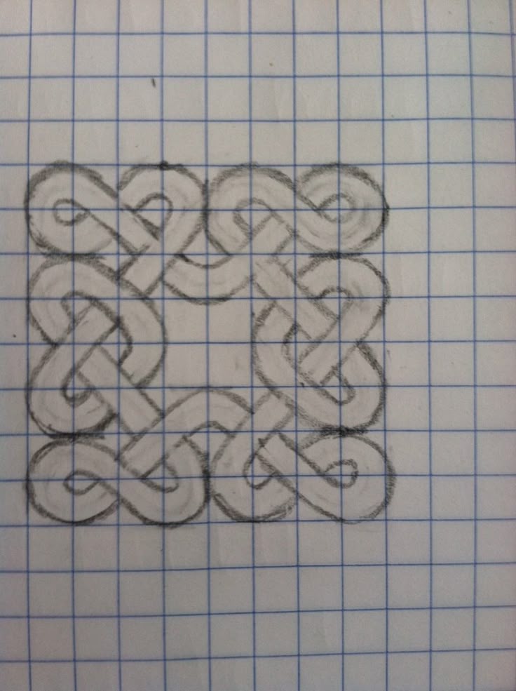 146 best drawing ribbons ropes knots amp celtic designs easy pictures to draw on graph paper