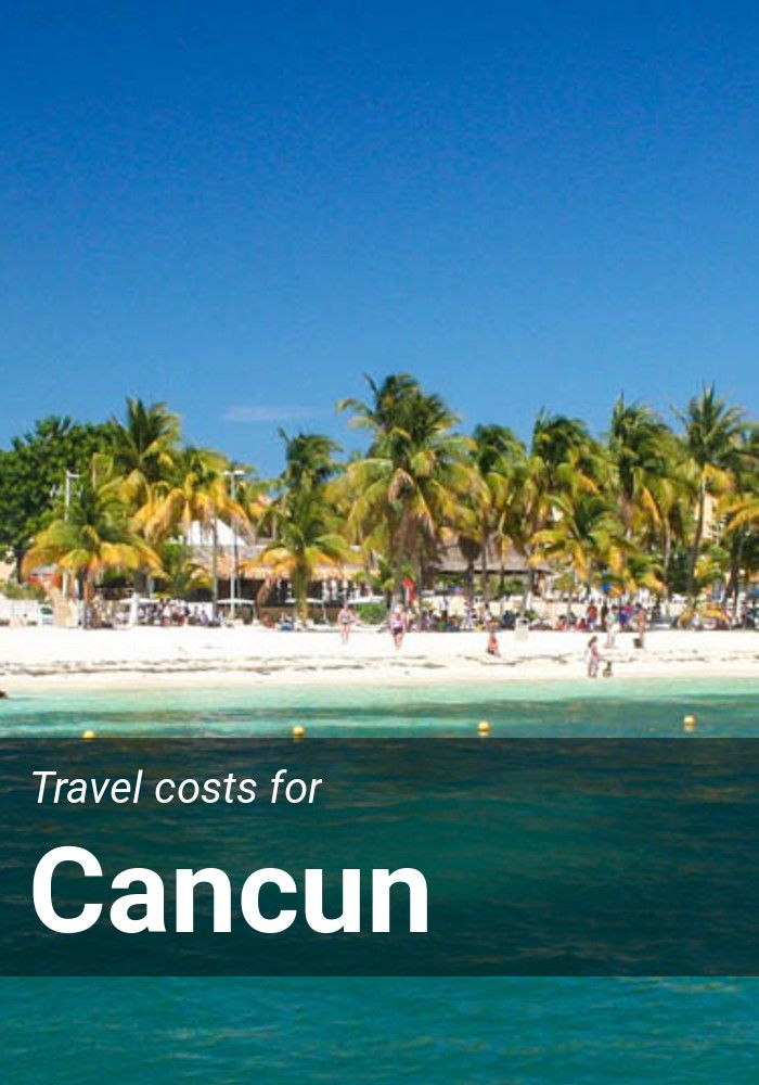 average price of cancun trip
