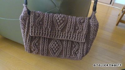 【楽天市場】かぎ針 編み図 バッグの通販
