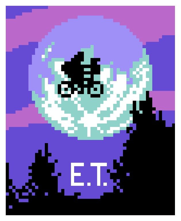 pixel art 8bit 80s movie posters grafík album cover video game characters design