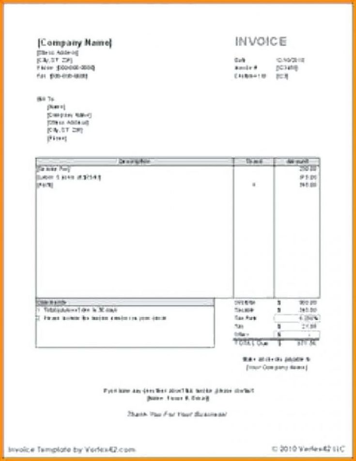 self employed invoice template australia uk consultant hours word