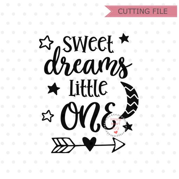 Download Cricut Silhouette Cutting File Bedroom Wall Art Sign Decor Svg Sweet Dreams Instant Download Clip Art Art Collectibles Vadel Com
