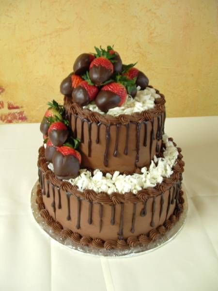 Chocolate Grooms Cake With Chocolate Covered Strawberries Chocolate Grooms Cake With Chocolate Covered Strawberries