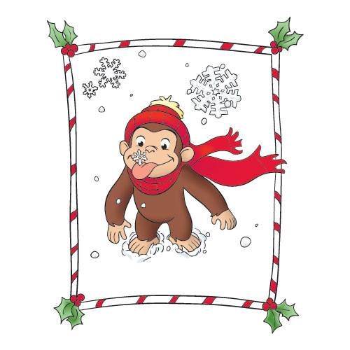Curious George In The Snow おさるのジョージ Curious George In The Snow おさるのジョージ