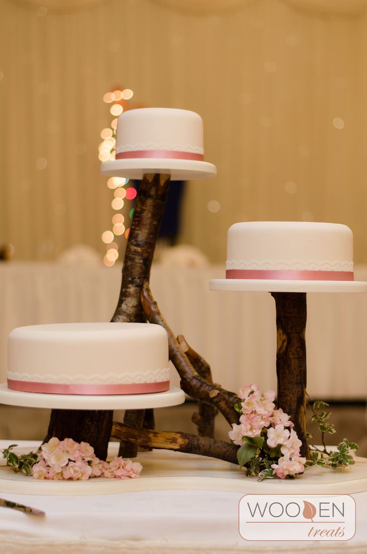 Rustic 3 Tier Cake Stand Available For Hire From Wooden Treats Rustic 3 Tier Cake Stand Available For Hire From Wooden Treats