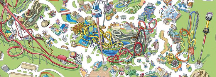 Park Map Carowinds Charlotte - 68b7b3954d2340232482a660ab826dca Amusement Parks Destinations