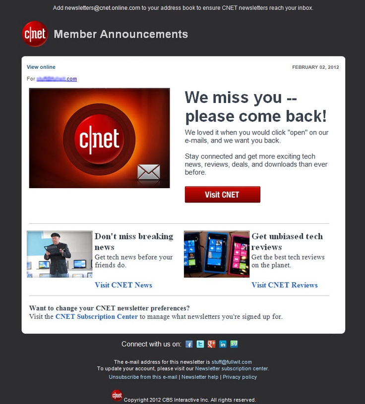 best newsletter examples
