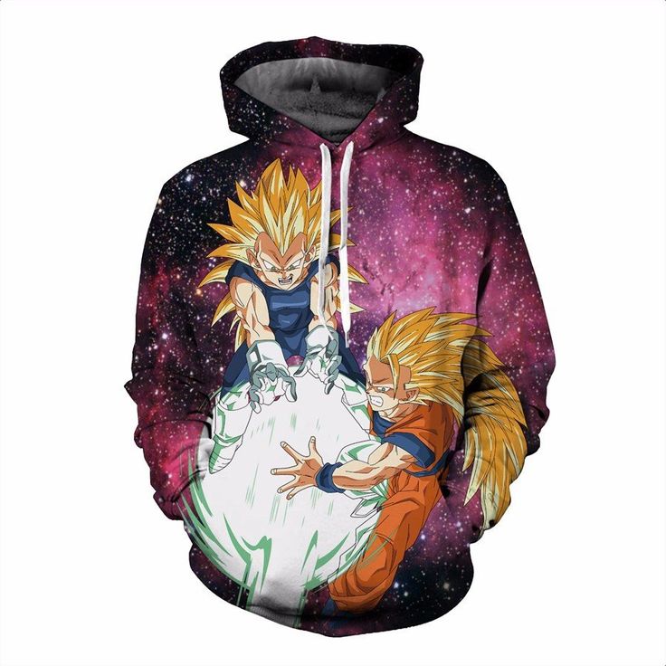 Dragon Ball Z Goku Hoodie Super Saiyan Vegeta DBZ Apparel Dragon Ball Z Goku Hoodie Super Saiyan Vegeta DBZ Apparel