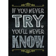 Motivate and educate your students with the powerful message on this stylish poster. Chart measures 13.375" x 19".