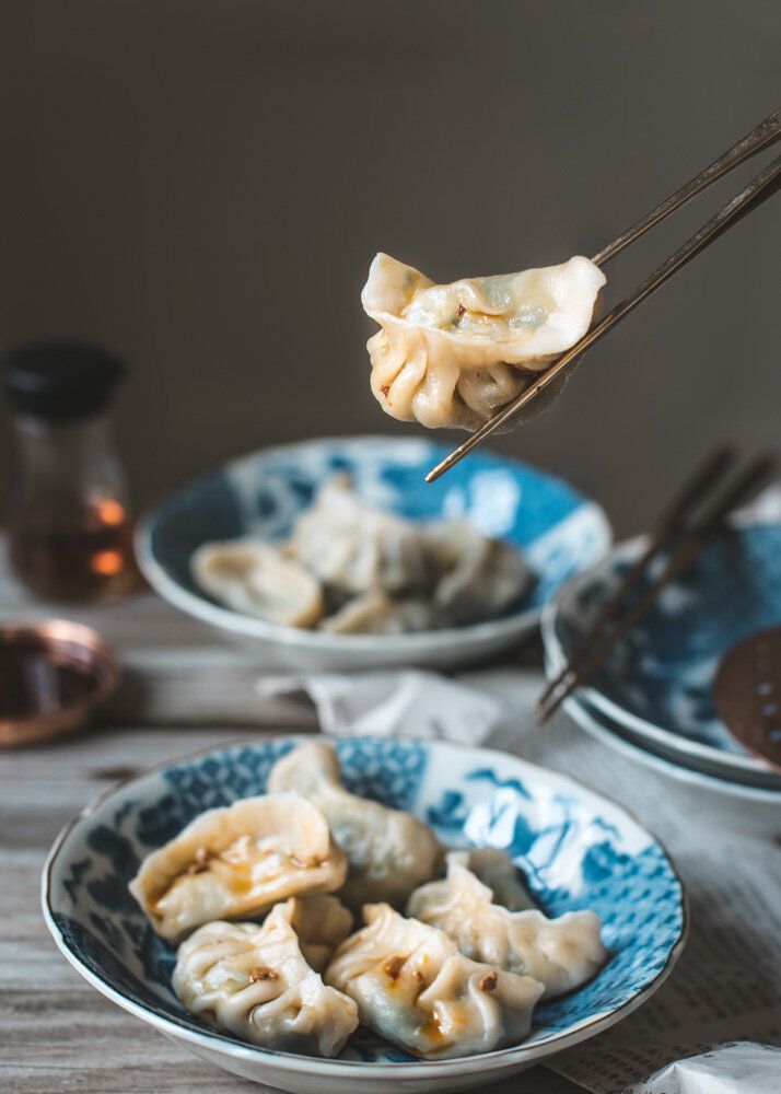 Chinese Vegetable Dumplings Jiaozi 餃子 Recipe With Step By Step Photos Saltnpepperhere In 2020 Vegetarian Dumpling Chinese Vegetables Vegetable Dumplings