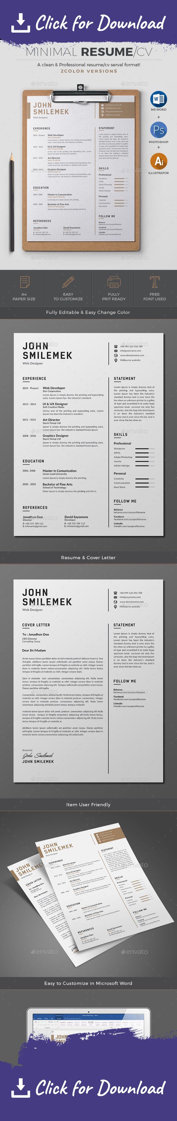 resume professional format