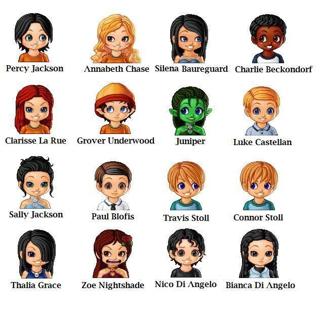 percy jackson characters percy