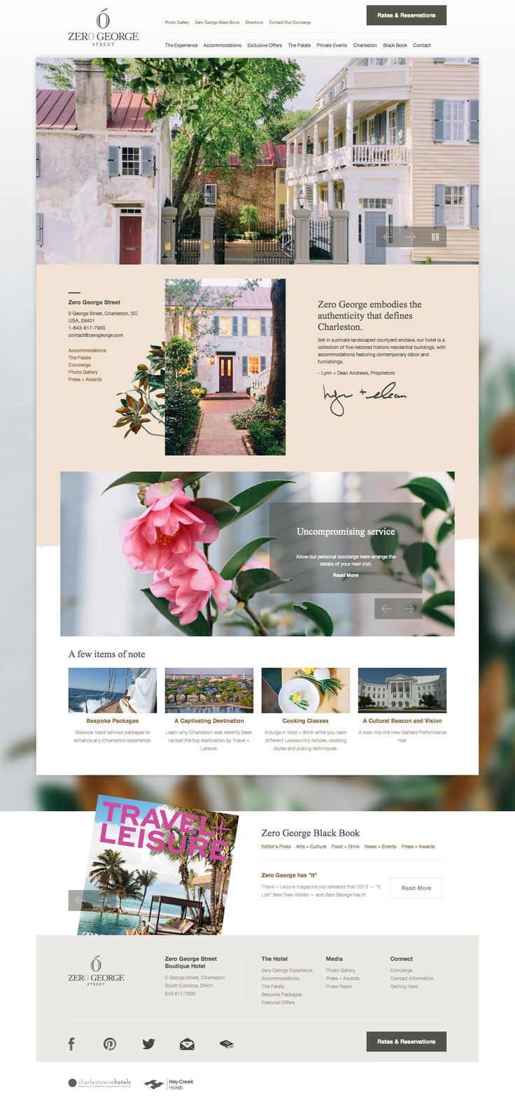 boutique website designs