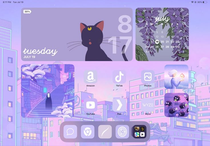 Purple IPad Homescreen In 2023 Custom Ipad Cute Wallpapers For Ipad purple-ipad-homescreen-in-2023-custom-ipad-cute-wallpapers-for-ipad