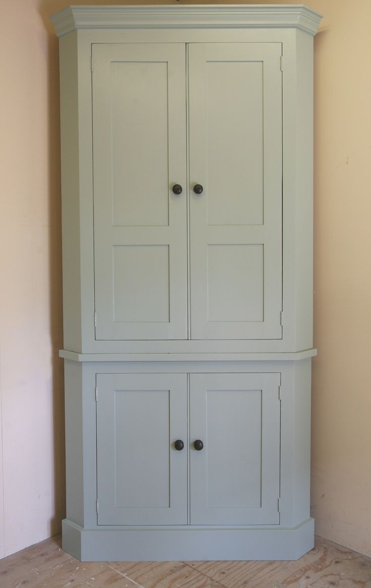 Lovely White Tall Corner Cabinet Pantry Freestanding Kitchen Storage Corner Pantry Cabinet Freestanding, Free Standing Tall Corner Kitchen Cabinet