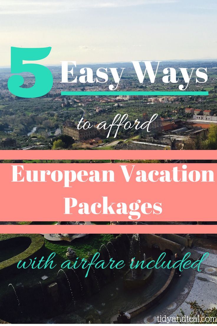 European Travel Packages Including Airfare European Travel Packages Including Airfare