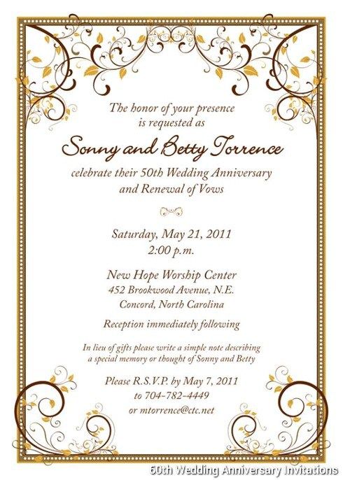 60th wedding anniversary invitations templates dream wedding board