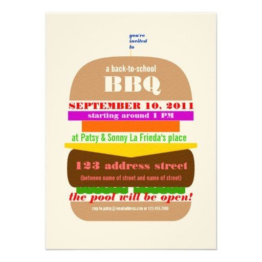 11 best Labor Day BBQ Party Invitations images on Pinterest - bbq invitation template 11 best Labor Day BBQ Party Invitations images on Pinterest - bbq invitation template
