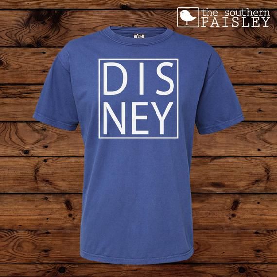 Disney Comfort Colors Short Sleeve Tee Unisex Disney Vacation