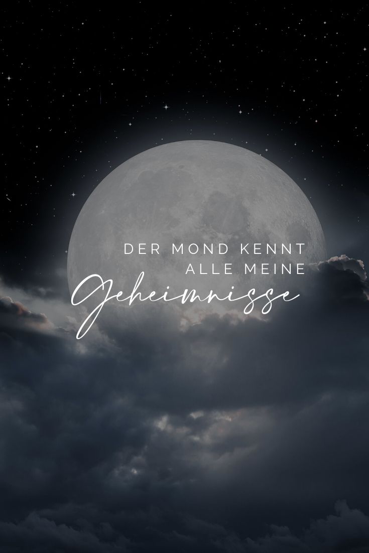Der Mond kennt alle meine Geheimnisse Human design, Human, Lockscreen