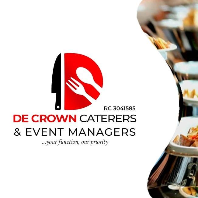 De Crown Caterers And Enent Management For Inquiries Wa Me 2348067047157 Logoroom Logoplace Growth Marketing Event Management Marketing Tools