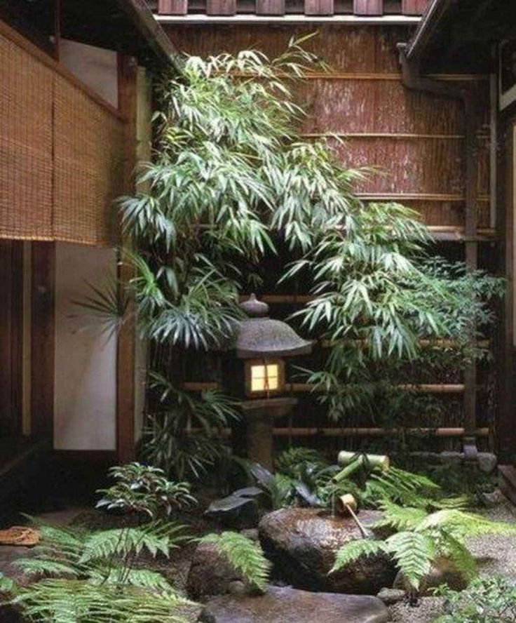 Cool 95 Small Courtyard Garden with Seating Area Design Ideas source link: struc...