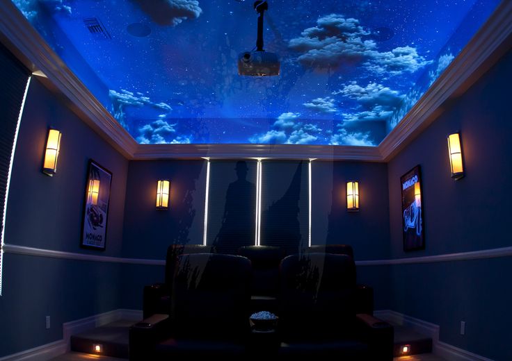 Theatre Room Sky Ceiling Paintings Theatre Room Sky Ceiling Paintings