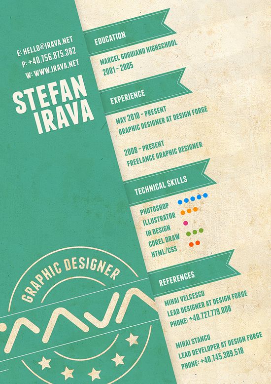 get hired on pinterest creative resume resume and