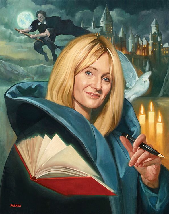 Resultado de imagen de jk rowling fan art