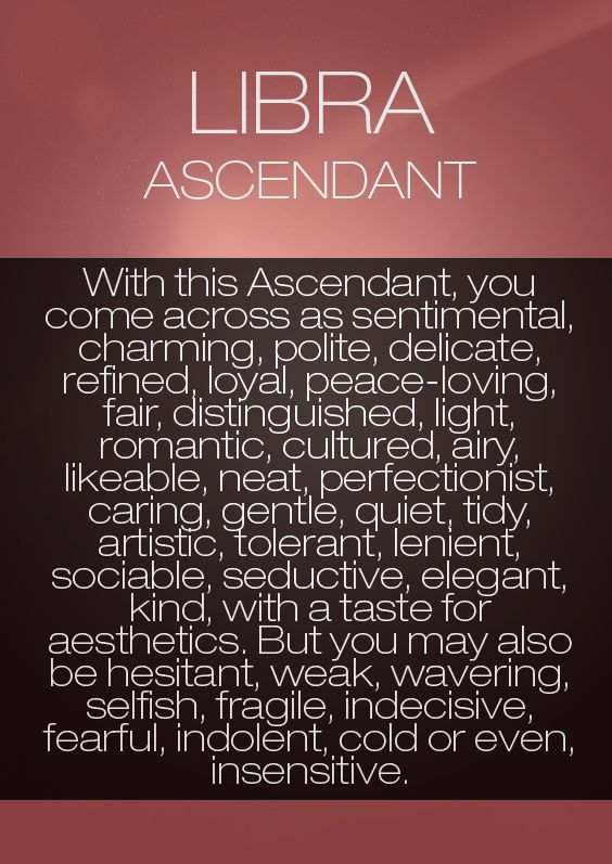 rising sign, ascendant sign | astroligion.com | Libra zodiac facts, Ascendant sign, My astrology