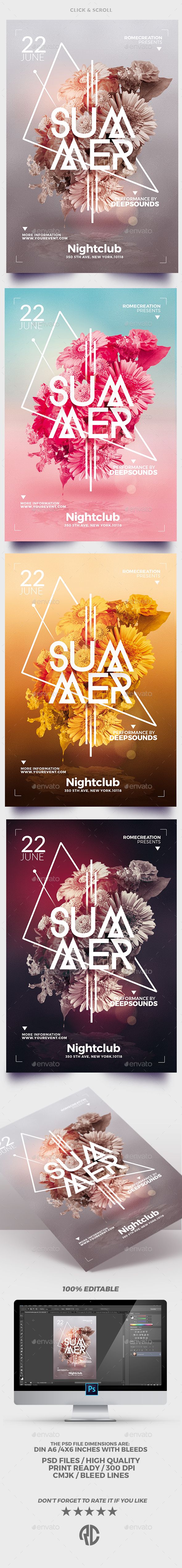 flyers for events templates