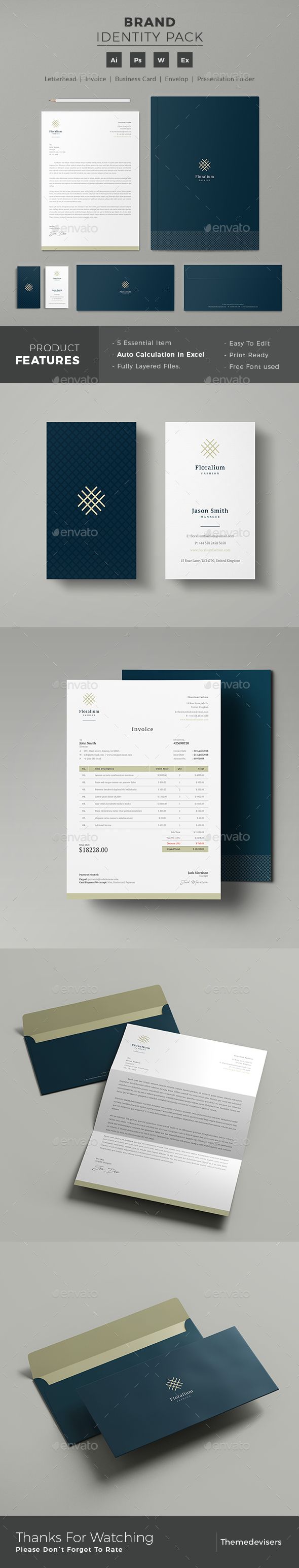 stationary design templates