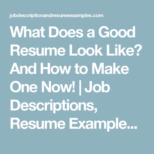 7 best Resume images on Pinterest High school graduation - what does a great resume look like 7 best Resume images on Pinterest High school graduation - what does a great resume look like