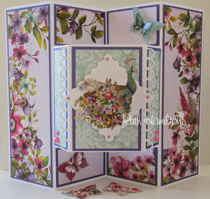 triangle fold card