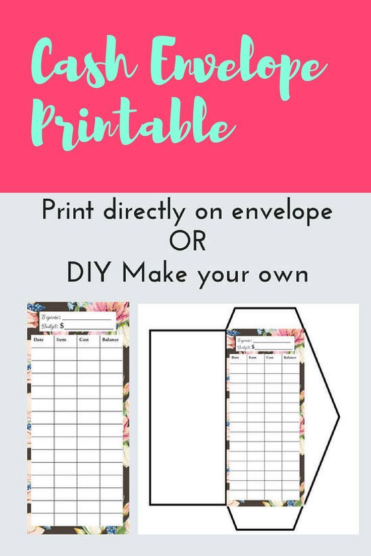 cash envelope printable cash envelope system dave ramsey buget tool