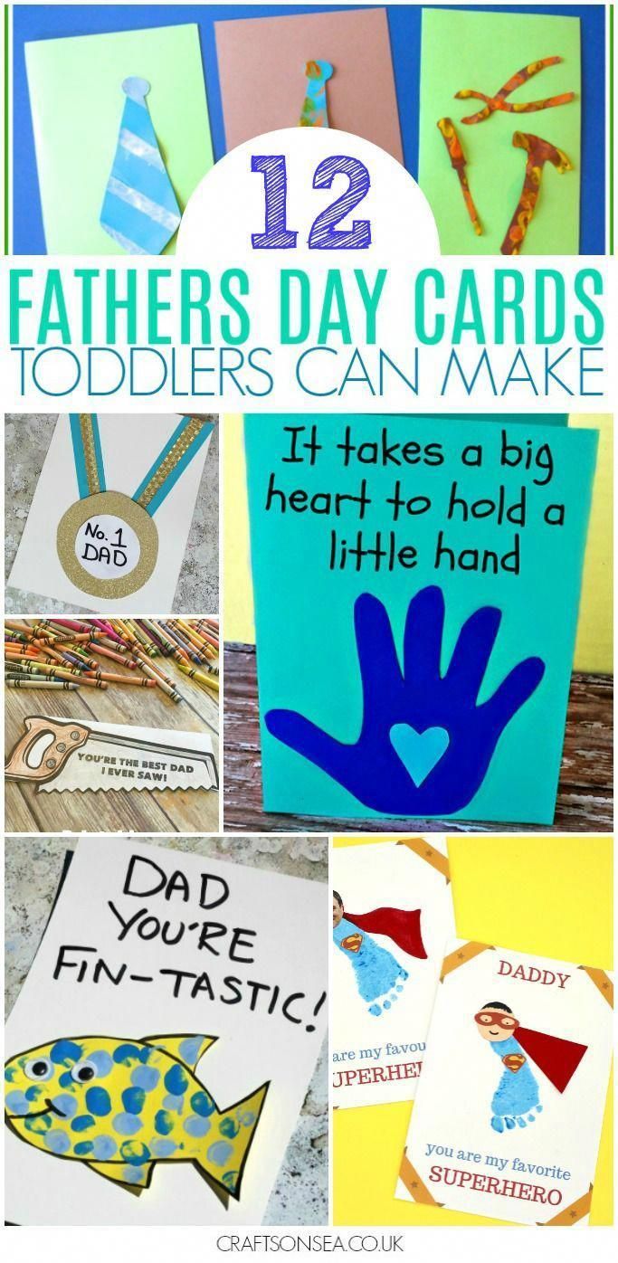 fathers day cards toddlers can make easy diy ideas